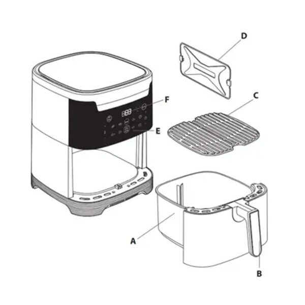 سرخ کن تفال مدل EY801D15